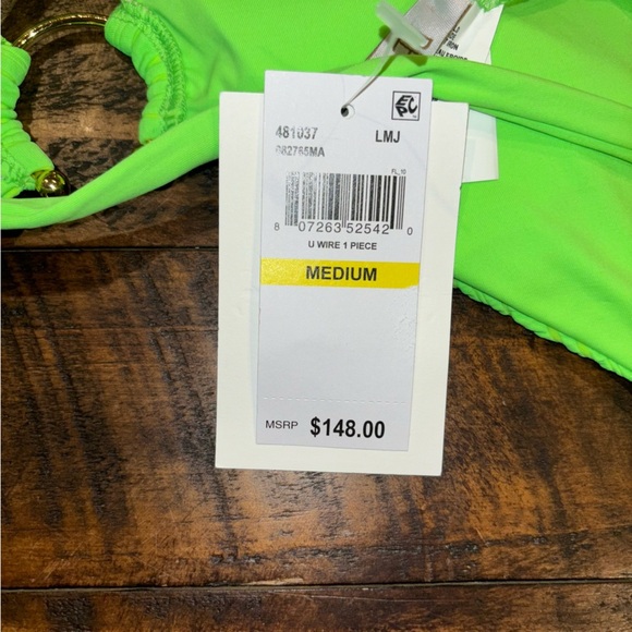 BECCA plunge swimsuit NWT - Picture 8 of 11